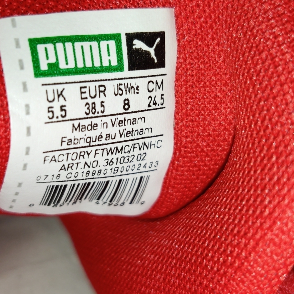 Puma Womens Sky II Hi Futur Minimal size 8 color red - Picture 11 of 11